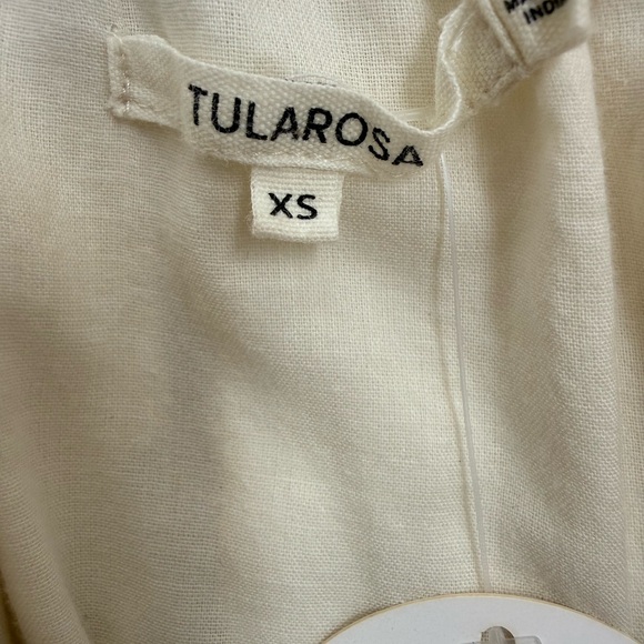 Tularosa White Off-Shoulder Embroidered Blouse - Picture 5 of 5